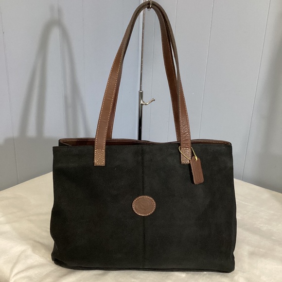 Coldwater Canyon Handbags - Coldwater Canyon Genuine Suede Leather XL Tote